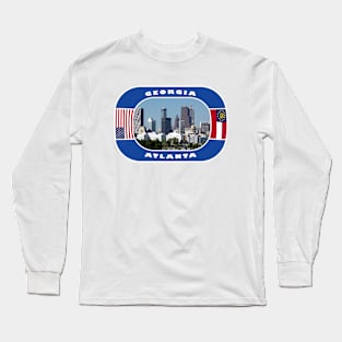 Georgia, Atlanta City, USA Long Sleeve T-Shirt